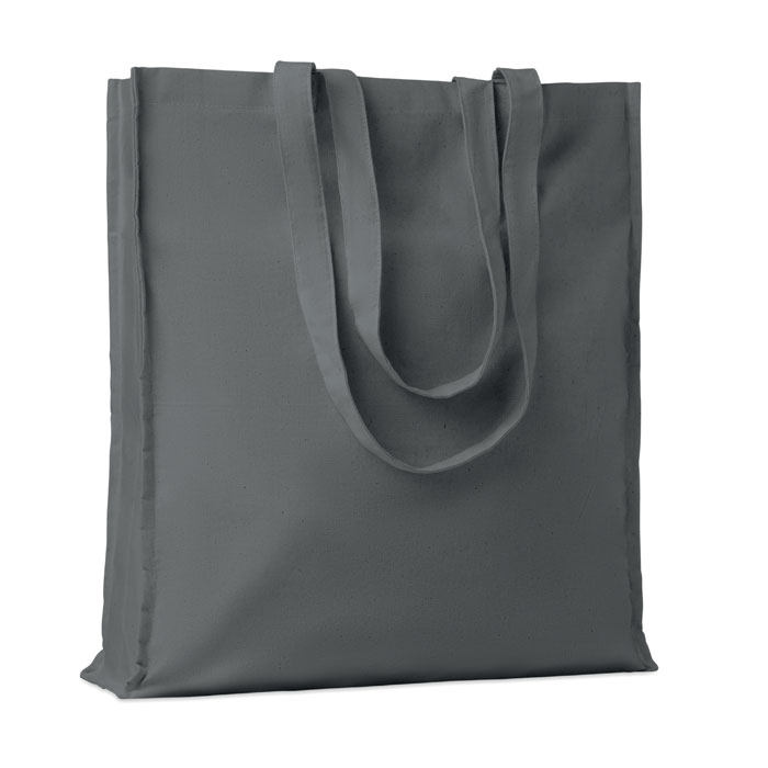 Sac shopping publicitaire en coton 140g - Portobello Gris foncé